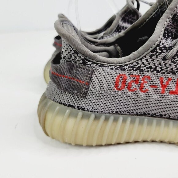 Yeezy Boost 350 V2 Beluga Grey Black Adidas Mens‎ Size 7 - Picture 4 of 13